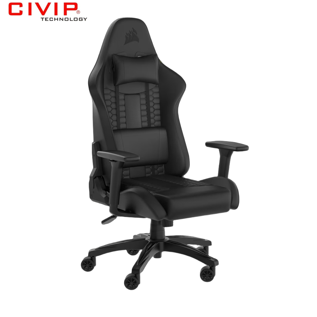 Ghế Gaming Corsair TC100 RELAXED - Fabric Black