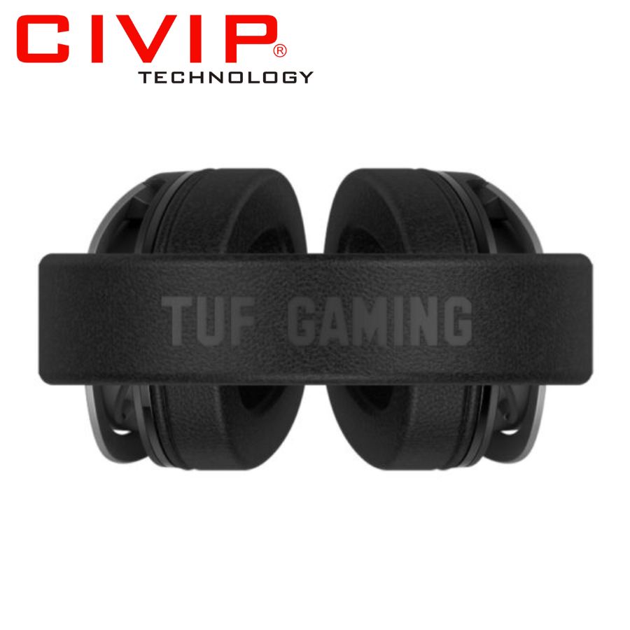 Tai nghe gaming có dây Asus TUF H3 Black Red ( Gun Metal )