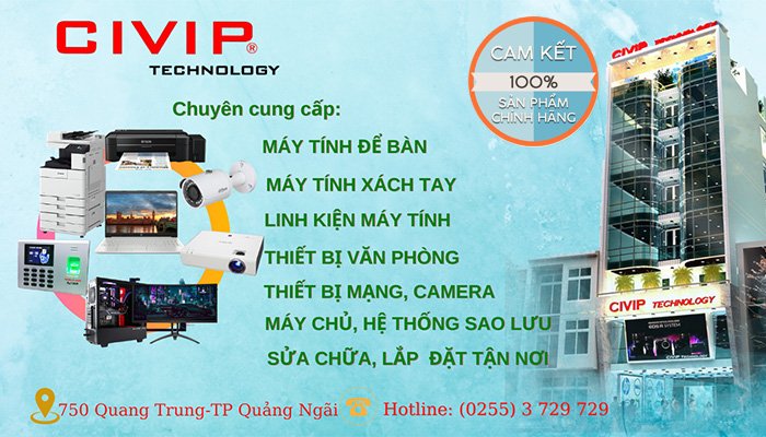 CIVIP | Máy tính để bàn, Laptop & Gaming Gear Cao Cấp